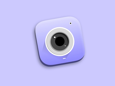 Camera Icon app camera design icon sketch ui vector