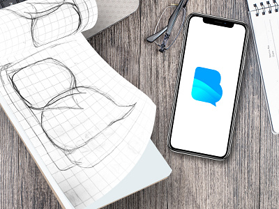 Translator App Icon Process app creation creative design design icon iphone process ui vector