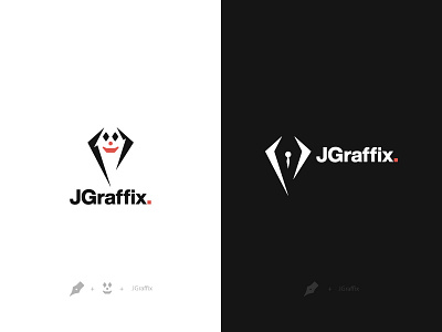 JGraffix Logo algeria branding dz flat illustration joker joker movie kabylie logo vector