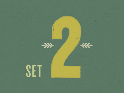 Tap Room Trio Album Art 2 album music numbers set two type typography