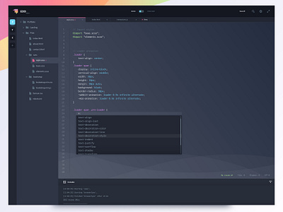 Edd Code Editor Sketch By Alan Podemski On Dribbble
