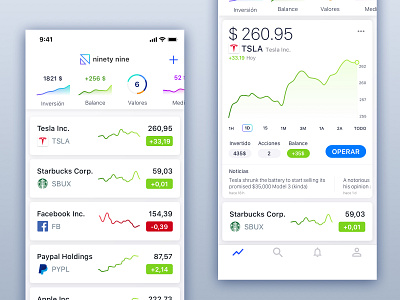 Trading App concept app app concept bank app crypto exchange mockup trading