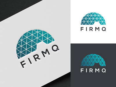 FirmQ logo design illustration illustrator logo