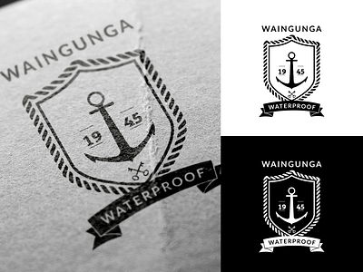 Waingunga logo branding design illustration illustrator logo vector