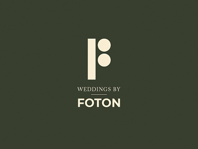 Identity design for Foton Wedding Photography branding icon identity logo photography wedding weddingphotography