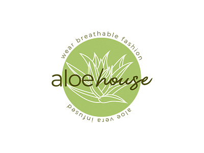 Logo for AloeHouse branding design logo logodesign