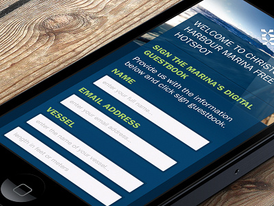 Mobile Landing Page guestbook landing page marina mobile responsive rwd