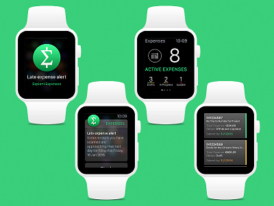 Expense App app apple enterprise watch