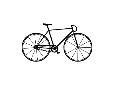 Bike Icon bike icon lifestyle vector