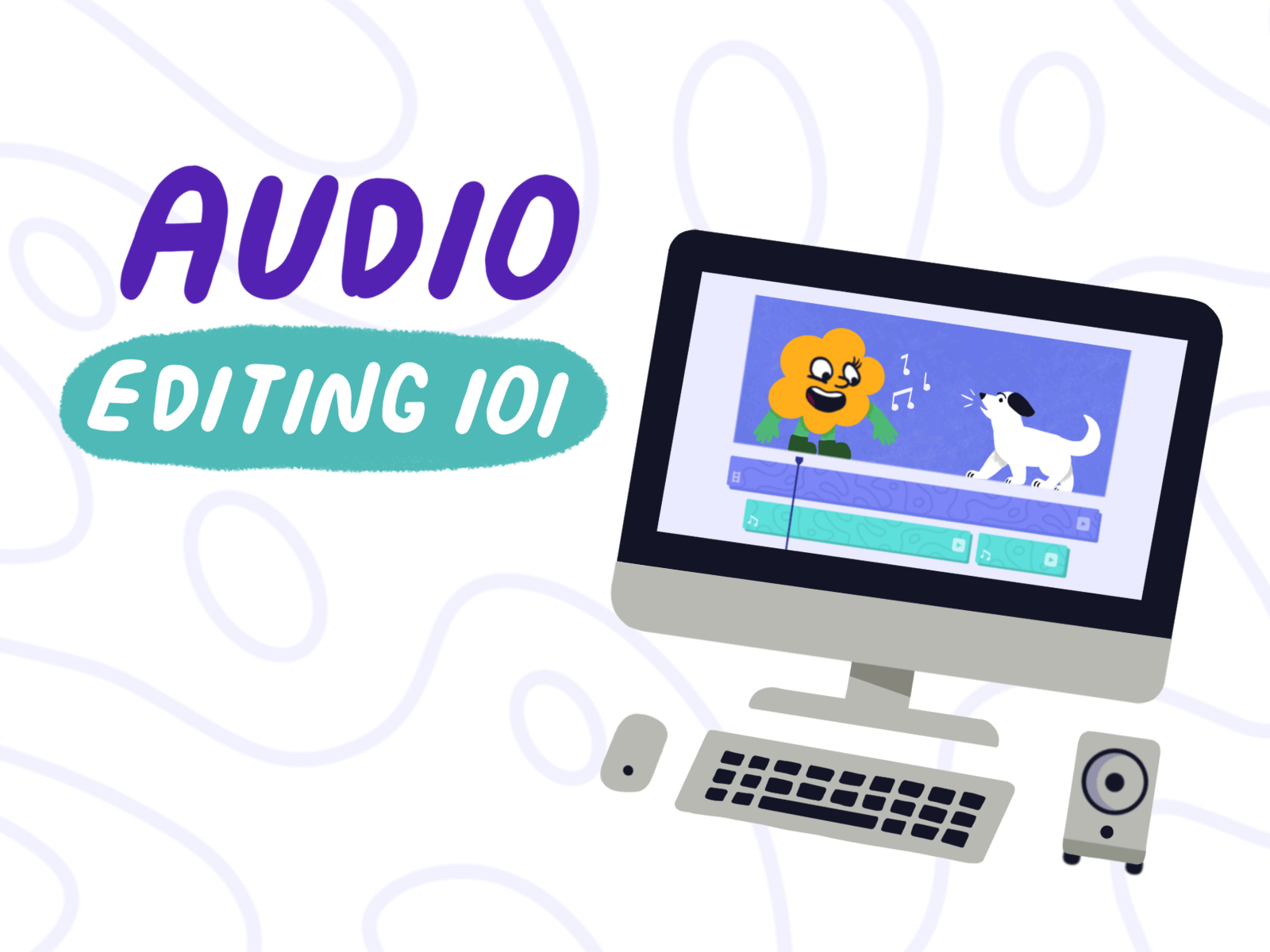 🔊 Skillshare: Audio Editing 101 for Animation Projects adobe photoshop animated animation audio audio editing class howto illustration learning motion design motion graphics music online class photoshop skillshare sound sound editing sound effects tutorial video editing
