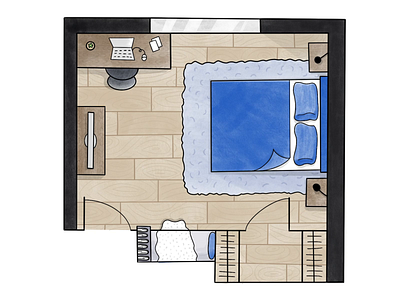 interior design floor plan sketches