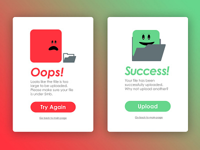 Daily UI #011 - Javascript Error/Success da dailyui011 error javascript popup success ui web design