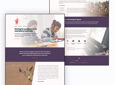 Education & sport website children education landingpage organization sport website wordpress