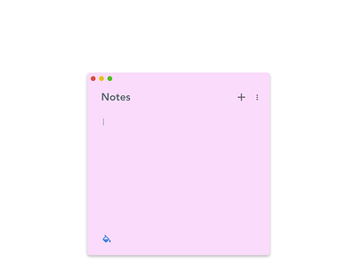 Notes Widget