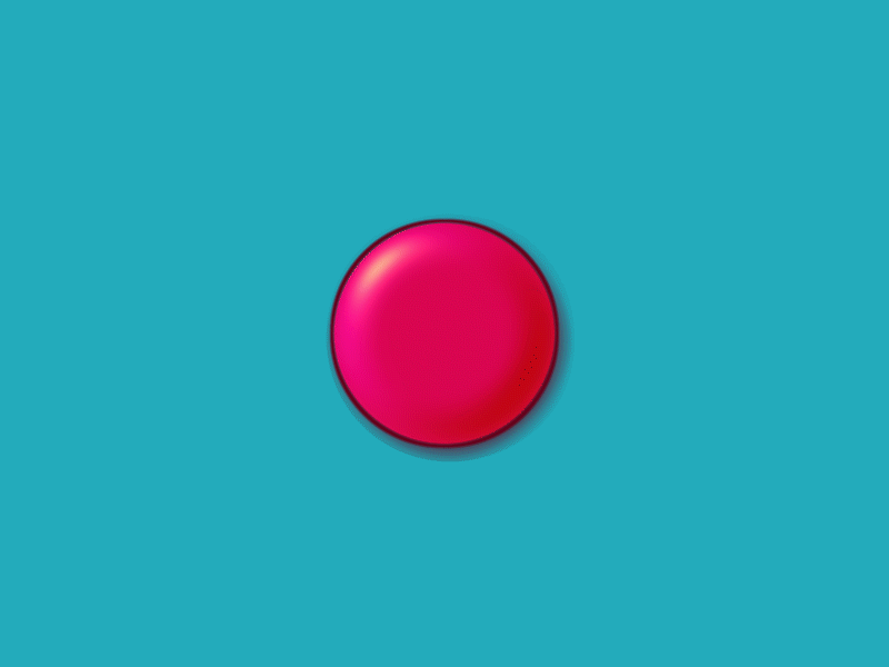 Stuck flexible ball 2d art after ai animation art basic blue design disturb effects flexibility flexible graphic illustration pink stuck vector