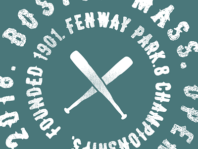 Boston Red Sox Home Opener apparel baseball design flat grunge handwritten illustration illustrator logos redsox sports typography
