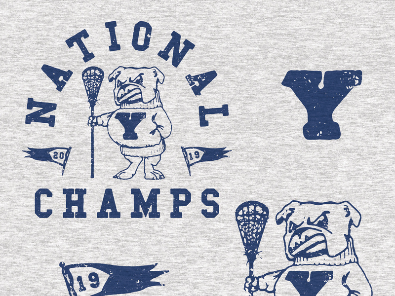 yale lacrosse shirt