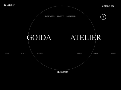 Goida Atelier atelier design webdesign website