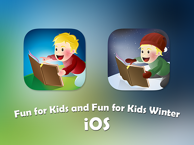 Dribbble Fun For Kids apple children fun for kids game icon ios