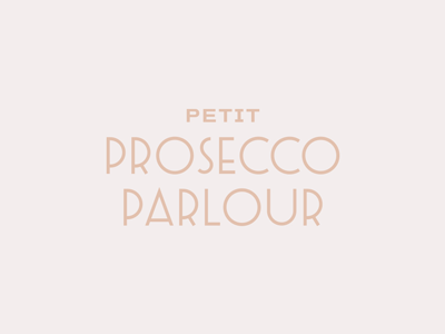 Petit Prosecco Parlour Logo