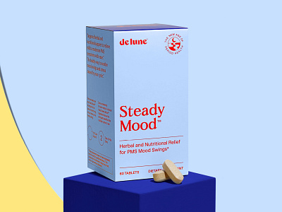 DeLune Steady Mood Packaging