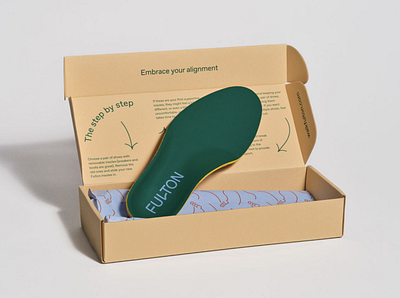 Fulton Insoles Packaging branding design graphic design package design packaging