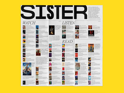Sister Watchlist Poster Design