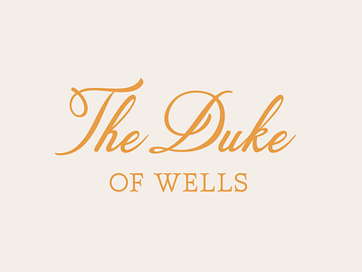 The Duke of Wells