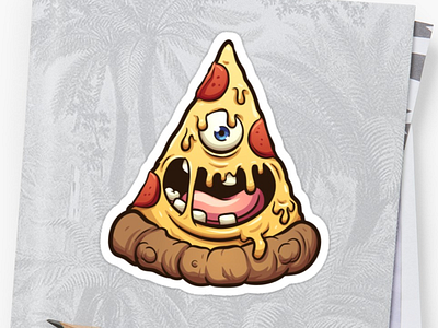 Illuminati pizza cartoon god illuminati memoangeles pizza toon