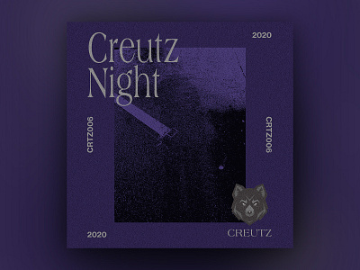 Creutz - Night :: Single Album Cover Art album album art album cover creutz design illustration night photo single