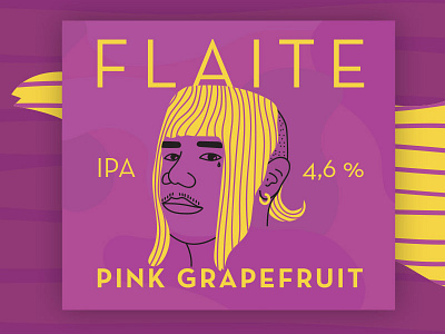 Flaite beer label