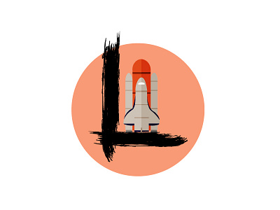 L for 26daysoftype 26daysoftype alphabet brush l spacecraft type