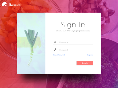 DailyUI Challenge - Day 1 - Sign In Page 3d design flat gradient illustration interface login sign in sign up ui ui design web