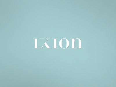 ixion logo brand logo new transform