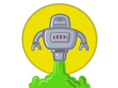 Robot Revolution avatar badges graphic design graphics icon illustration robot web