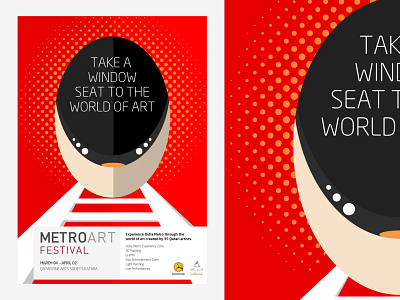 Qatar Rail - Metro Art: Modern Art design events graphic design illustration vector