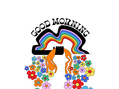 morning vibe art coloring design drawing illustration illustrator logo vector
