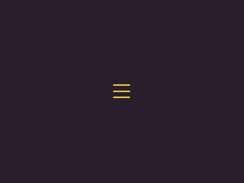 Menu & Close - Micro Interaction animation close gif hamburger menu icon interaction interactive menu micro interaction microinteractions ui ux