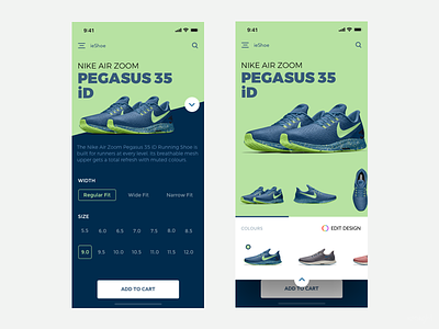 ieShoe Nike - Mobile App