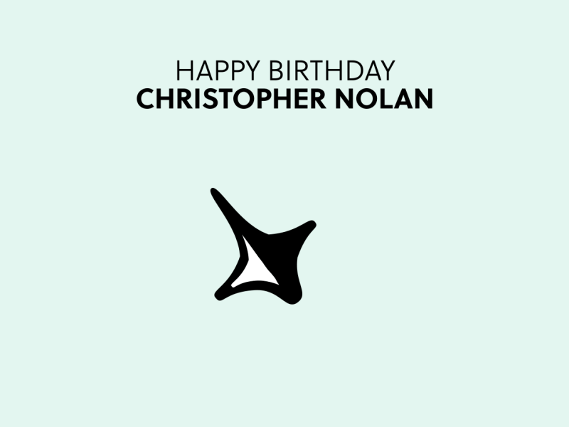 Happy Birthday Christopher Nolan
