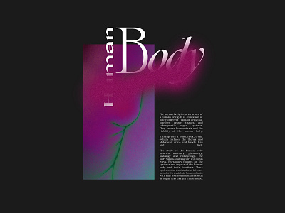 The Human Body experiment experimental poster poster art poster design