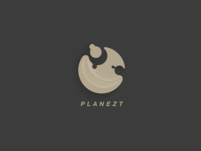 Planezt branding design designforsale illustration logo logoforsale typography