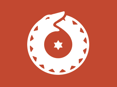 Ouroboros logo ouroboros simple snake star