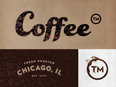 Coffee TM branding coffee logo tm trademark