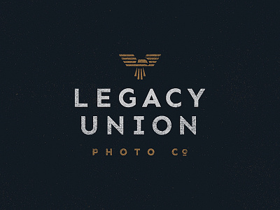 Legacy Union brand branding eagle legacy union logo los angeles photography typography