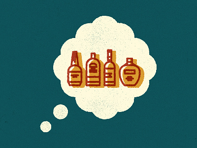 Whiskey on the mind bourbon icons illustration texture the 100 day project whiskey whisky