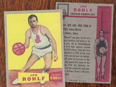 Rookie Card basketball chicago debut dribbble rookie card short shorts terrible at basketball vintage