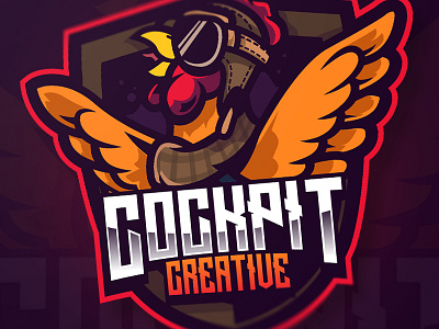 COCKPIT CREATIVE creative esports game gaming illustration illustrator logo mascot vector