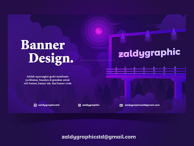 Banner Design Illustration