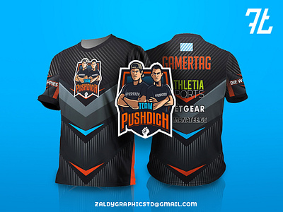 Logo with jersey design esports game gaming illustration illustrator jersey design logo mascot sports team vector